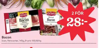 Hemköp Scan baconskivor erbjuda