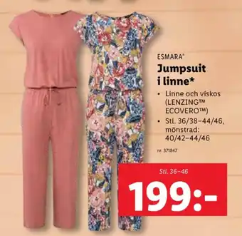 Lidl Esmara jumpsuit erbjuda