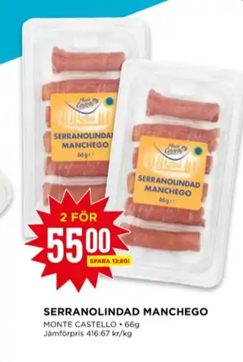 Willys Monte castello tapas erbjuda