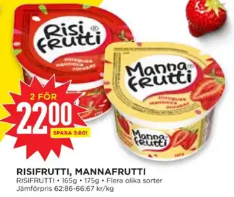Willys Hemma Mannafrutti mellanmål erbjuda