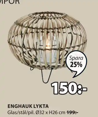 JYSK ENGHAUK LYKTA erbjuda