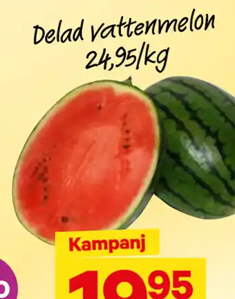 City Gross Delad vattenmelon erbjuda