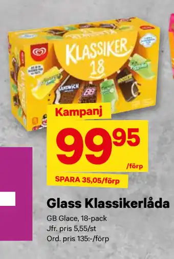 City Gross Glass Klassikerlåda erbjuda