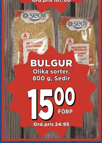 Supergrossen BULGUR erbjuda