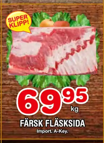 FÄRSK FLÄSKSIDA