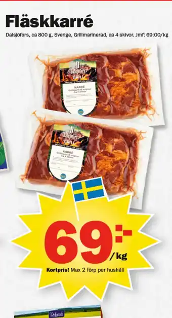 Pekås Fläskkarré erbjuda