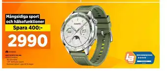 Power WATCH GT4 46 MM erbjuda