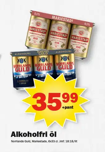 Pekås Alkoholfri öl erbjuda
