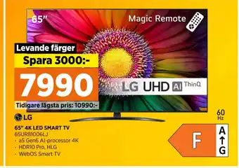 Power 65 4K LED SMART TV erbjuda