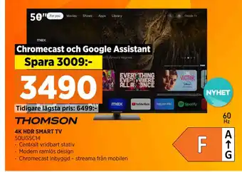 Power 4K HDR SMART TV erbjuda