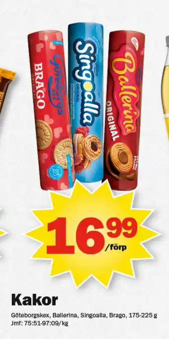 Pekås Kakor erbjuda