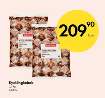 Snabbgross Kycklingkebab erbjuda