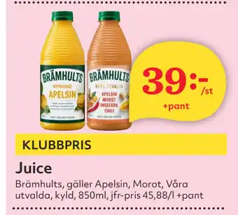 Hemköp Juice erbjuda