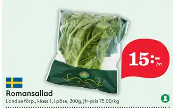 Hemköp Romansallad erbjuda