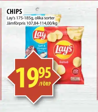 Matvärlden Tensta CHIPS erbjuda