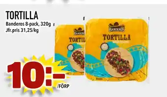 Nya Pulsen TORTILLA erbjuda