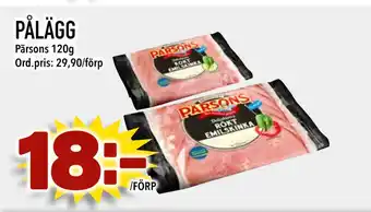 Din Mat PÅLÄGG erbjuda