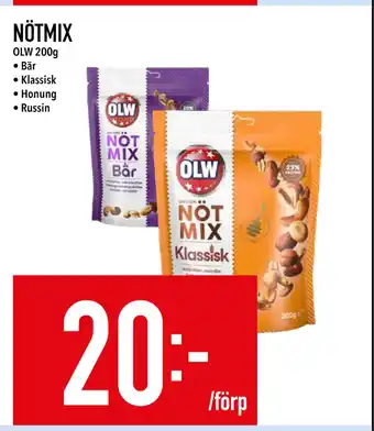 Matdax NÖTMIX erbjuda