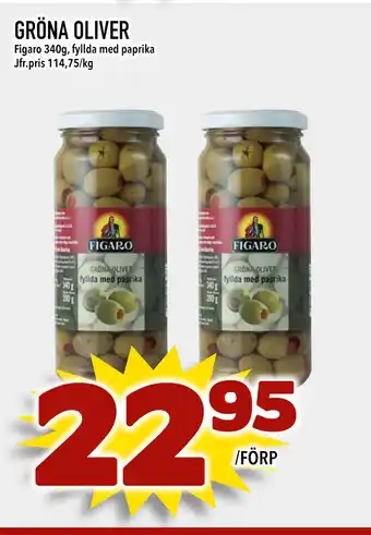 Din Mat GRÖNA OLIVER erbjuda