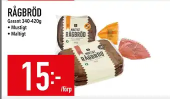 Matdax RÅGBRÖD erbjuda