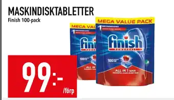 Matdax MASKINDISKTABLETTER erbjuda