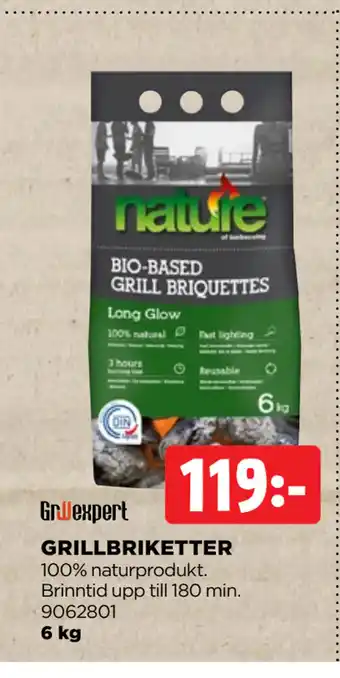 Jem&Fix GRILLBRIKETTER erbjuda