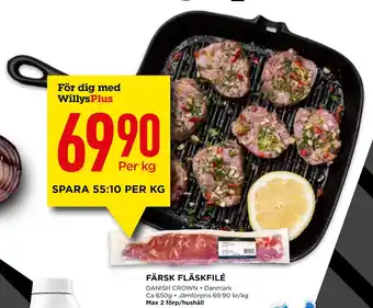 FÄRSK FLÄSKFILÉ