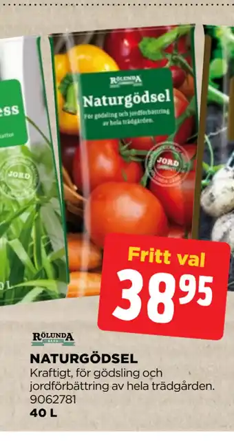 Jem&Fix NATURGÖDSEL erbjuda