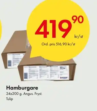 Snabbgross Hamburgare erbjuda