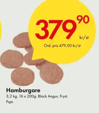Snabbgross Hamburgare erbjuda