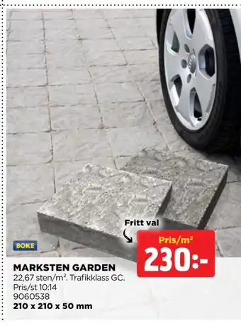 Jem&Fix MARKSTEN GARDEN erbjuda