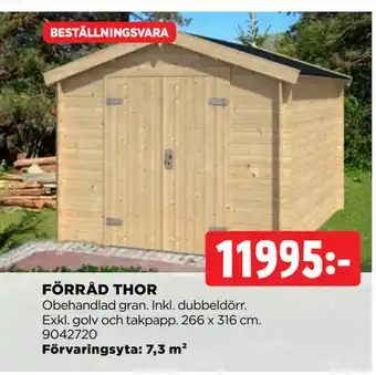 Jem&Fix FÖRRÅD THOR erbjuda