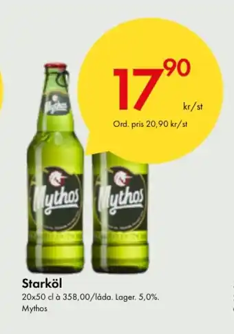 Snabbgross Starköl erbjuda
