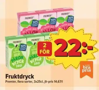 Östenssons Fruktdryck erbjuda