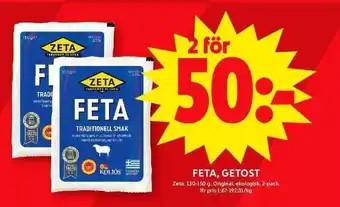 ICA Maxi FETA, GETOST erbjuda