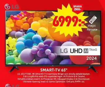 ICA Maxi SMART-TV 65" erbjuda