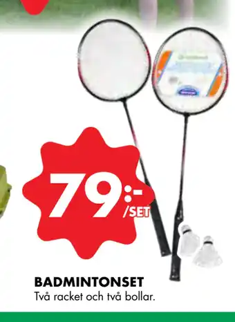 ÖoB BADMINTONSET erbjuda