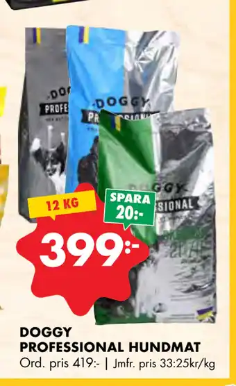 ÖoB DOGGY PROFESSIONAL HUNDMAT erbjuda