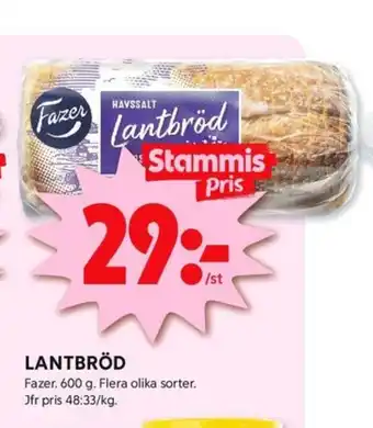 ICA Kvantum Havsalt bröd erbjuda