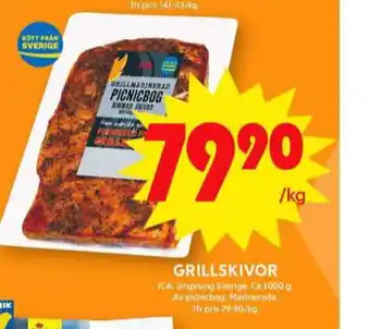 ICA Maxi Scan grillskiva erbjuda