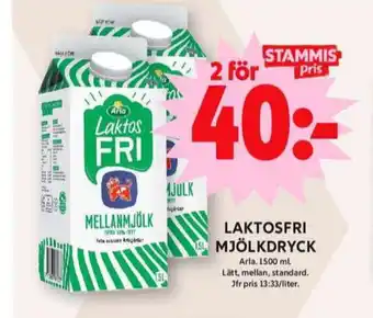 ICA Maxi Arla lättmjölk erbjuda