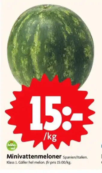 ICA Nära Ica i love eco vattenmelon erbjuda