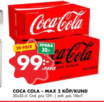 ÖoB Coca cola läskedryck erbjuda