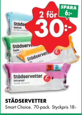 ÖoB Smart choise städservetter erbjuda