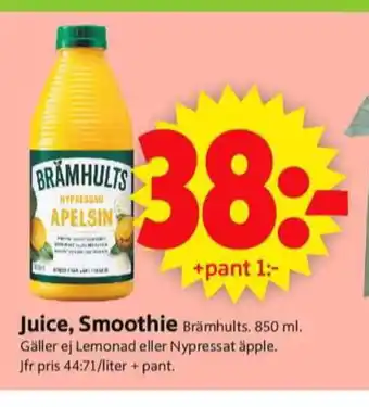 ICA Supermarket Brämhults juice erbjuda