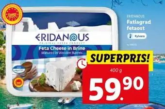Lidl Fatlagrad fetaost erbjuda