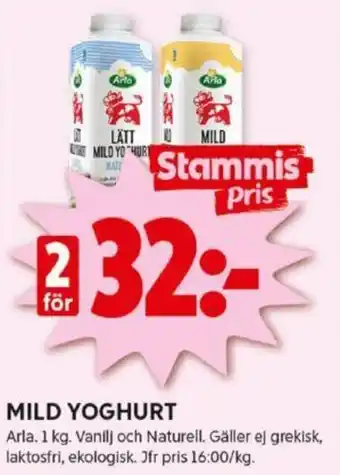 MILD YOGHURT