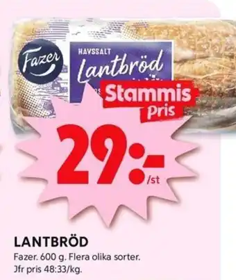 ICA Kvantum LANTBRÖD erbjuda