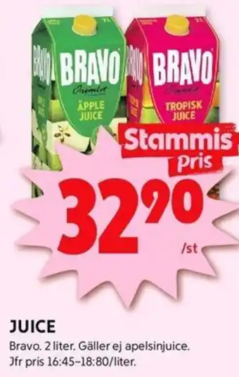 ICA Kvantum JUICE erbjuda