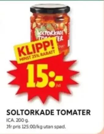 SOLTORKADE TOMATER